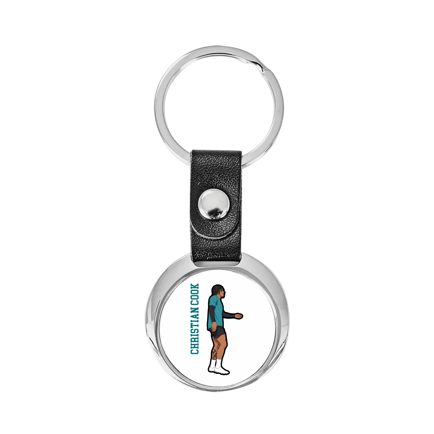 Key Chain — Name Vertical in Classic