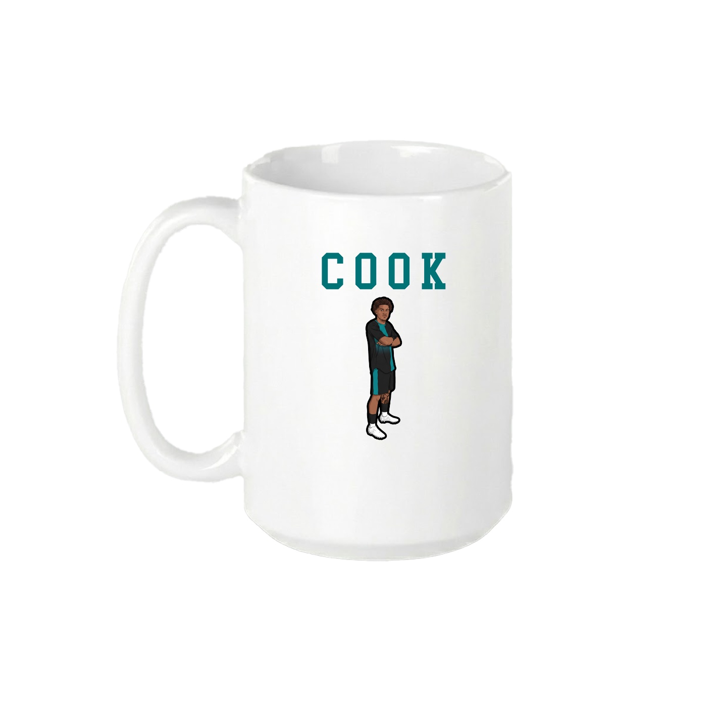 15oz Coffee Mug — Shirsey in White