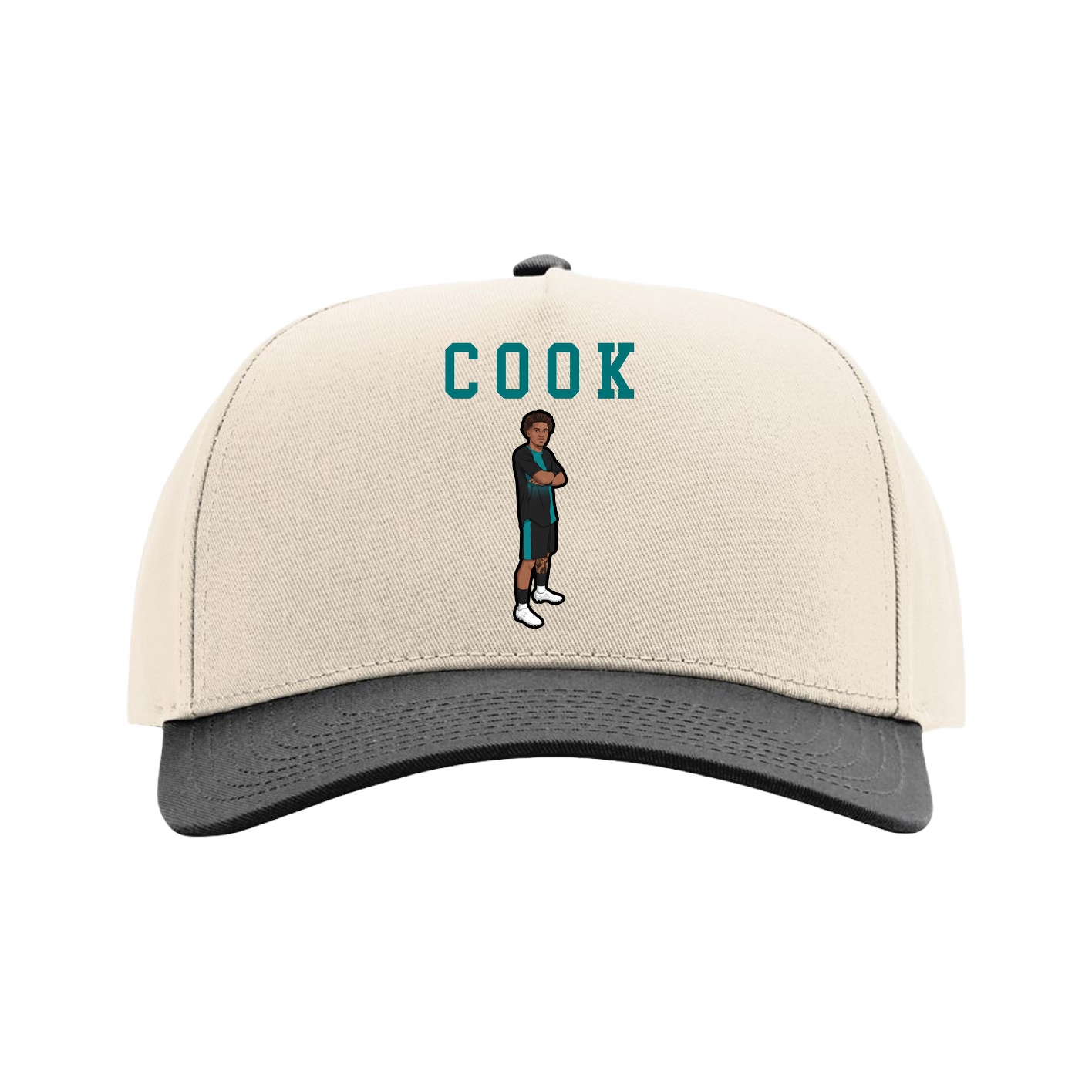 Full Fabric Five-Panel Champ Cap