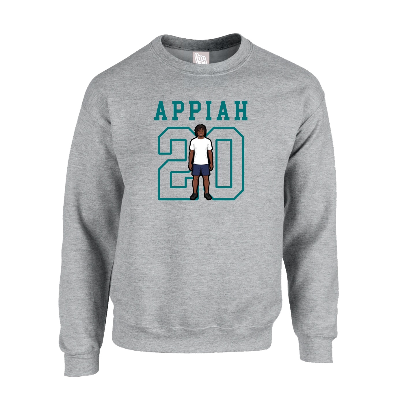 Fleece Crew — Shirsey in Grey