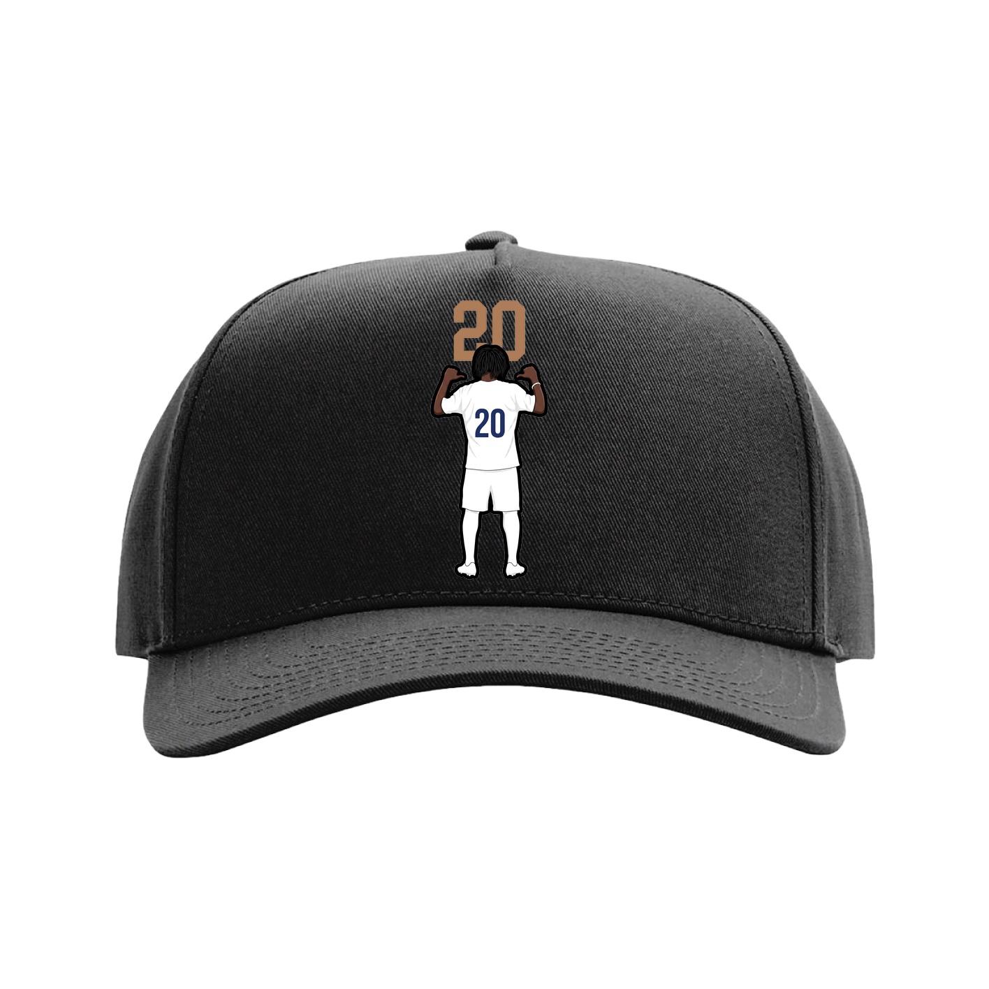 Full Fabric Five-Panel Champ Cap