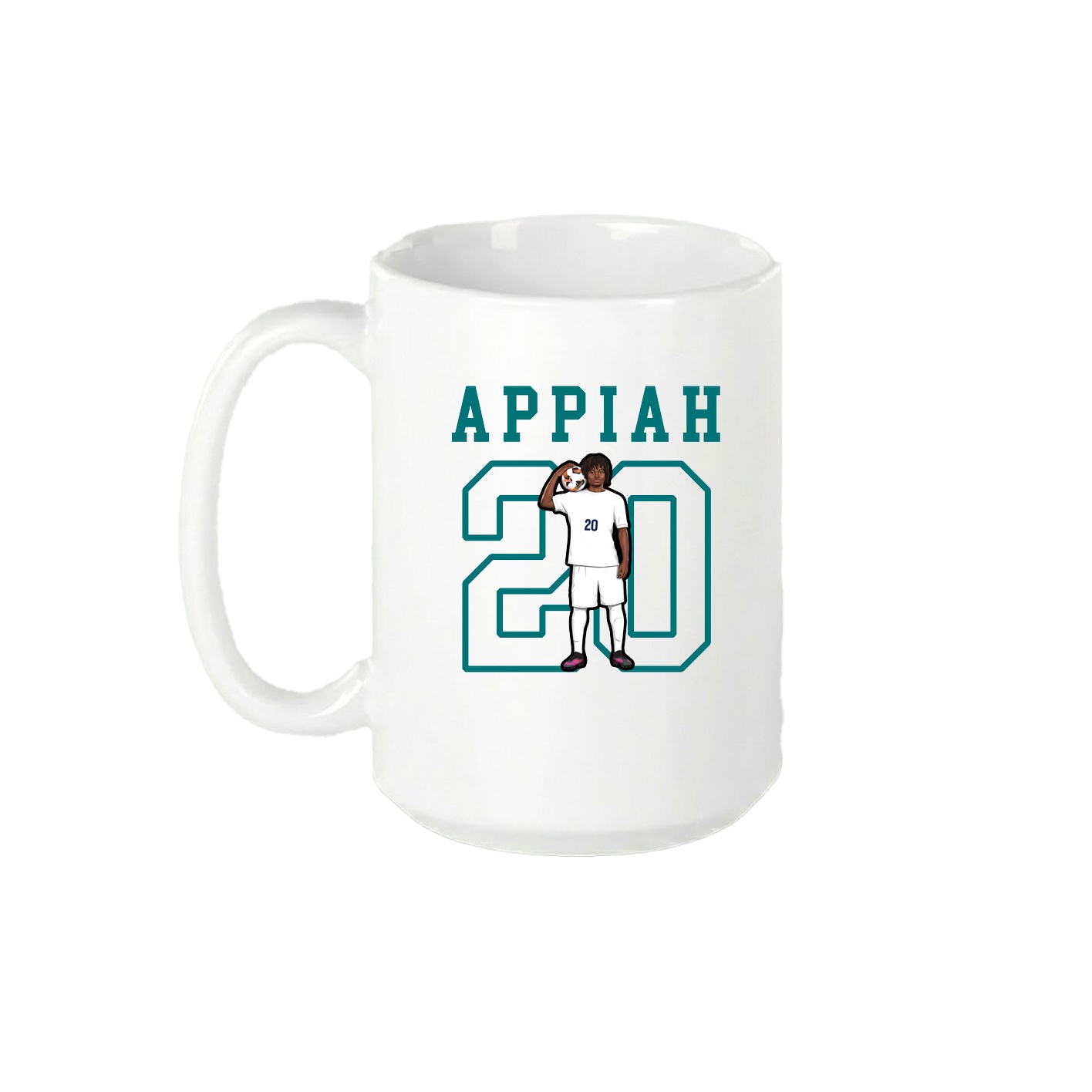 15oz Coffee Mug — Shirsey in White