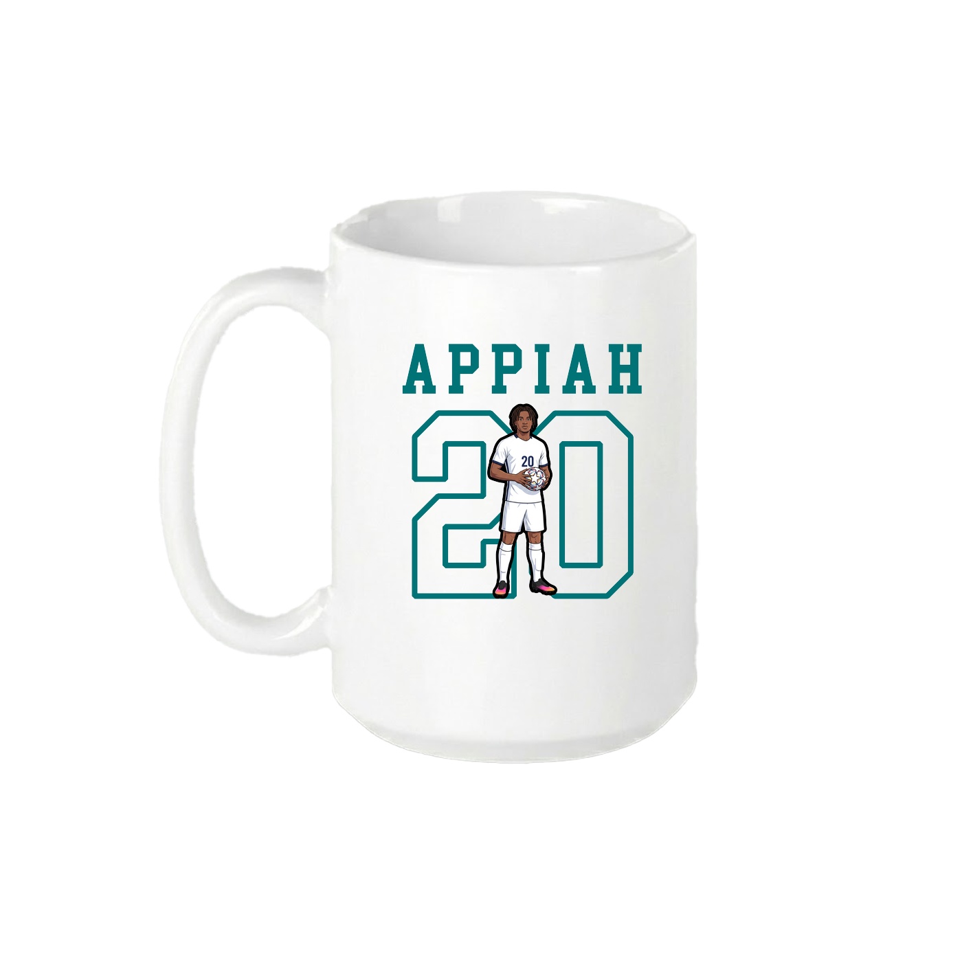 15oz Coffee Mug — Shirsey in White