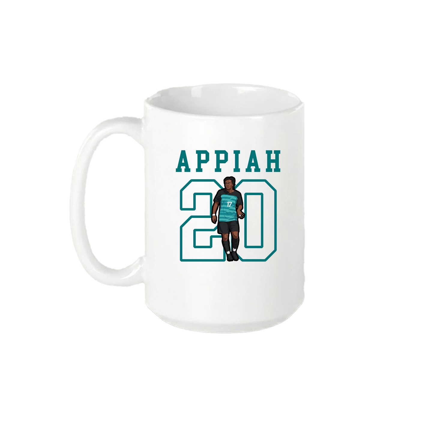 15oz Coffee Mug — Shirsey in White