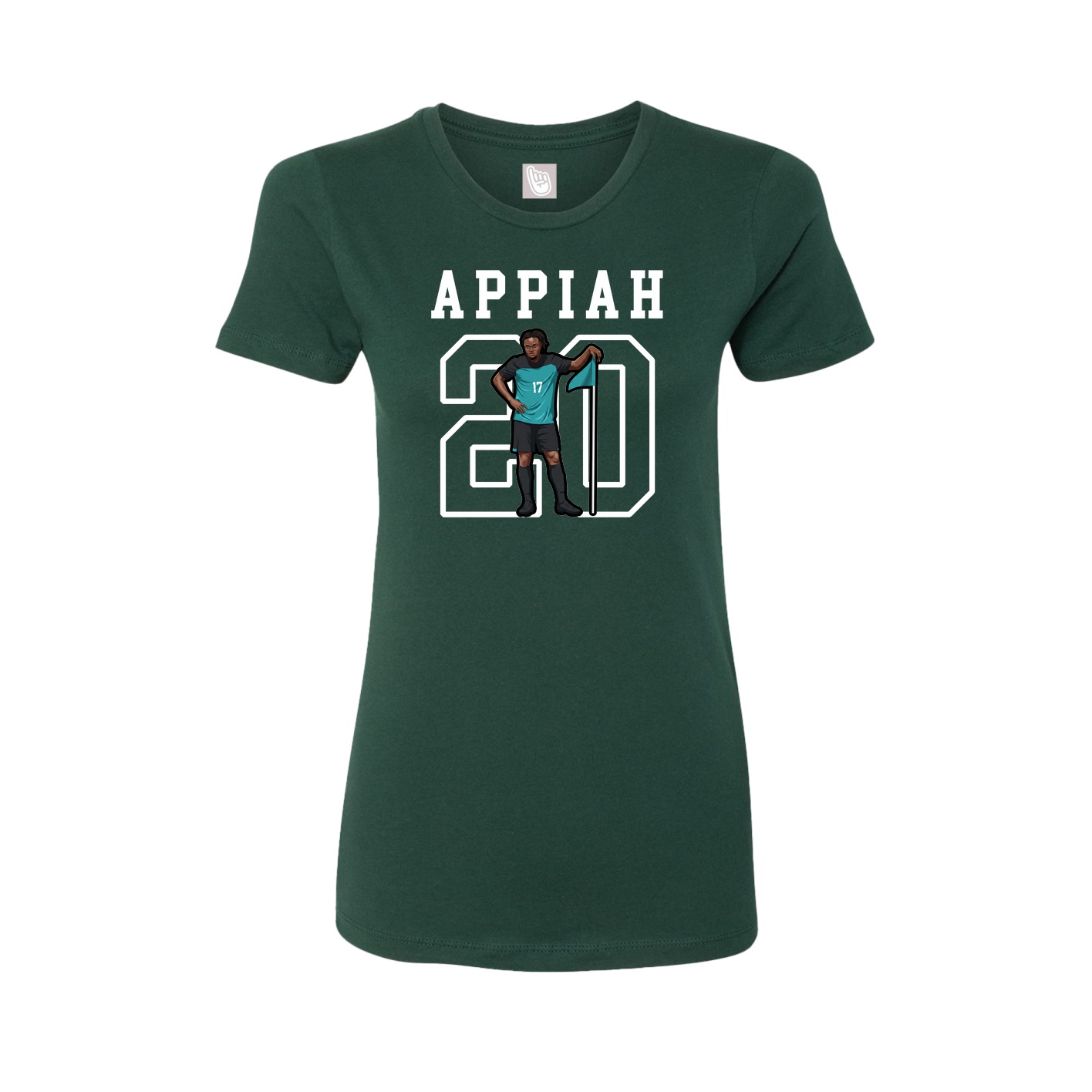 Fitted Women's Tee — Shirsey in Green