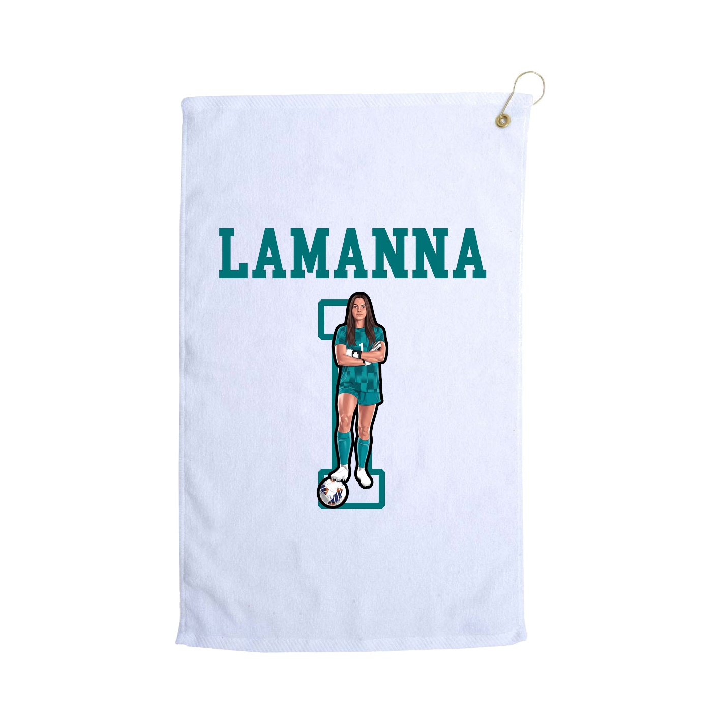 Golf Towel — Shirsey in White