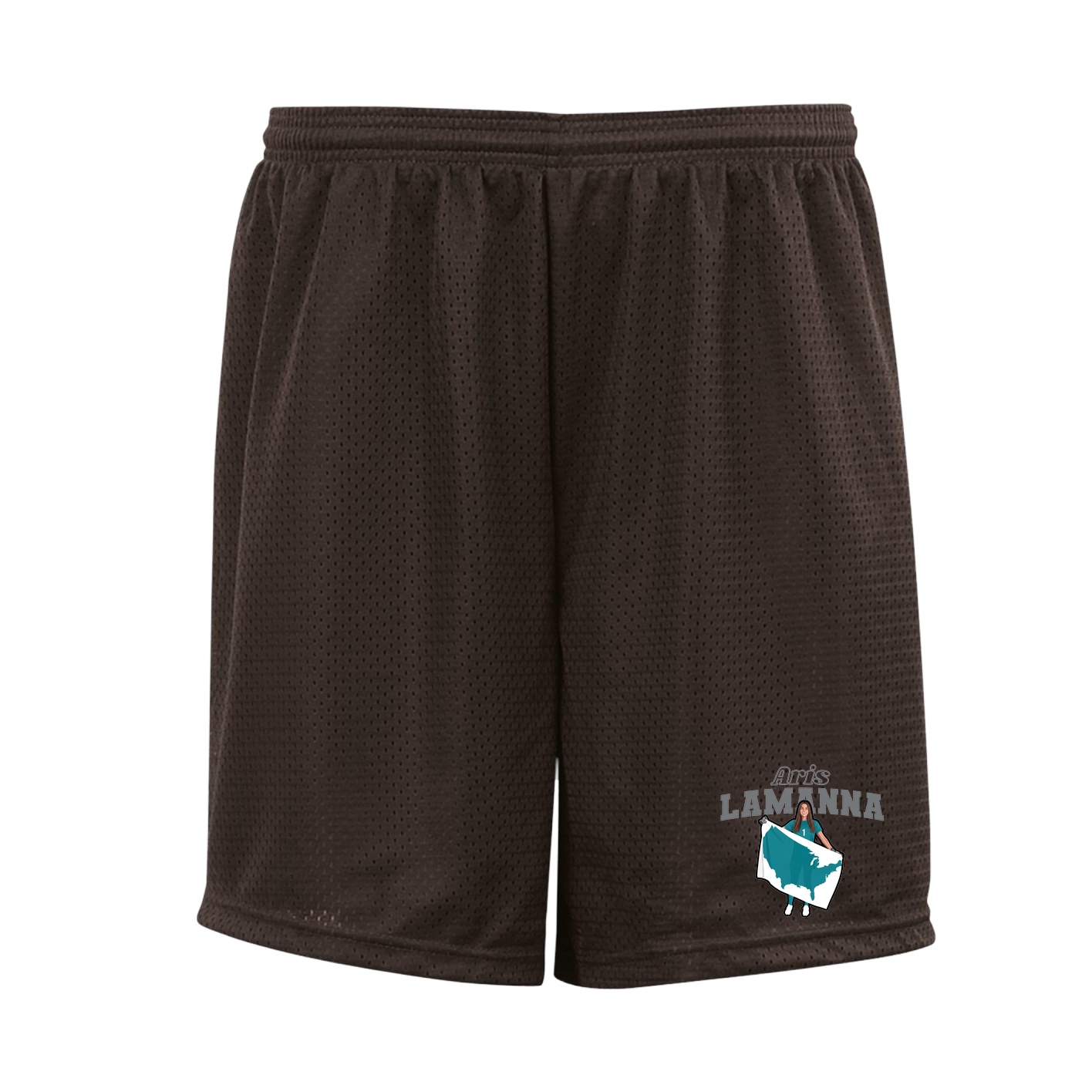 Shorts — Name Arch in Brown