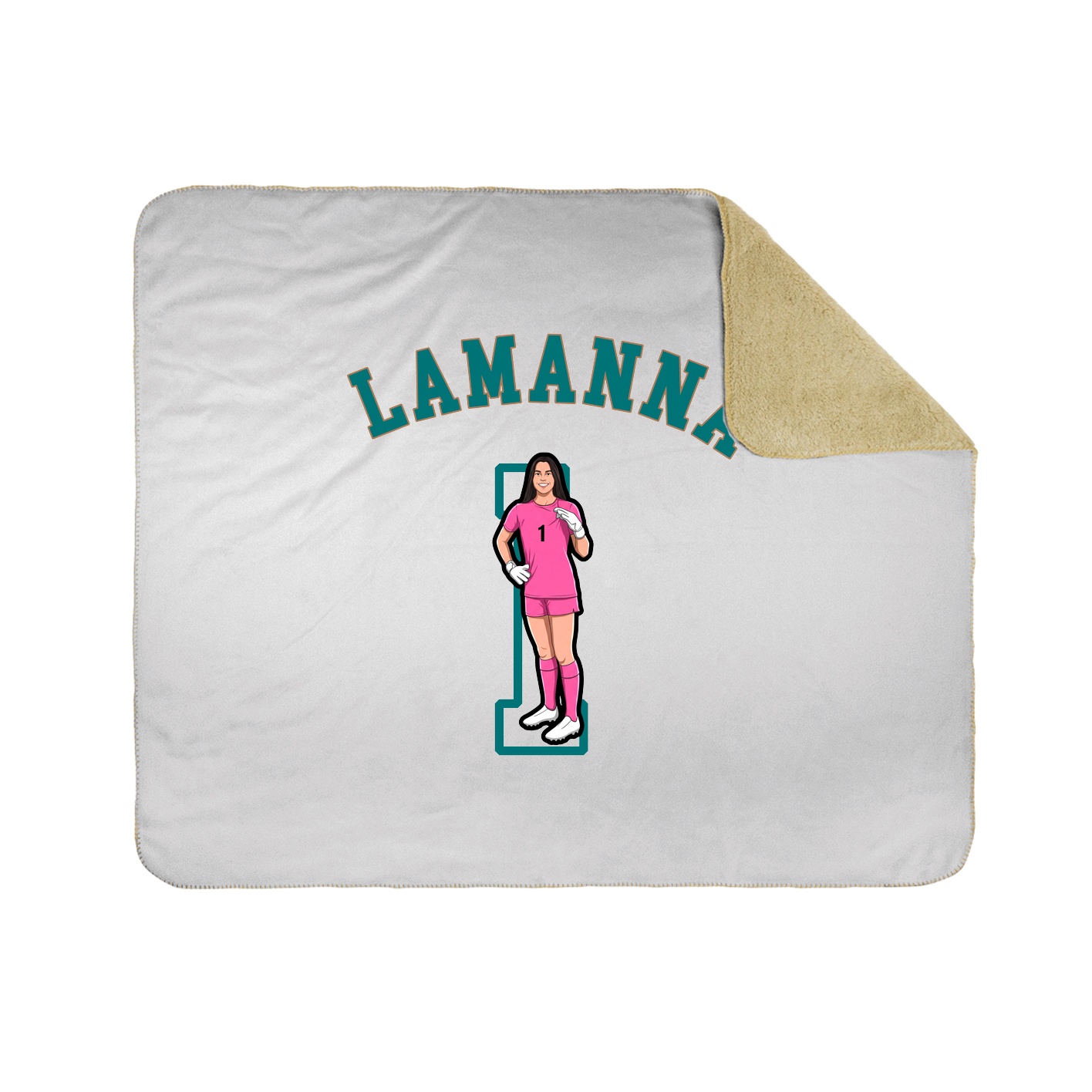 Throw Blanket — Shirsey Arch in White