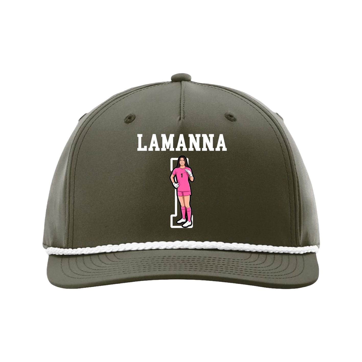 Five-Panel Classic Rope Cap — Shirsey in Green