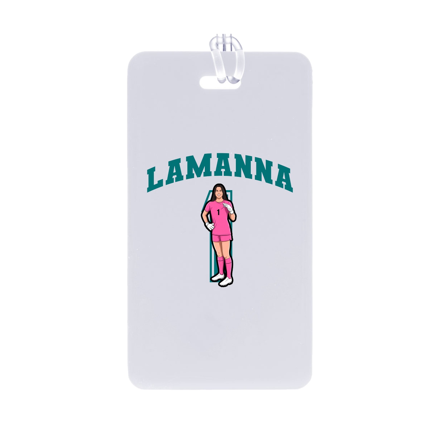 Bag Tag — Number in Classic