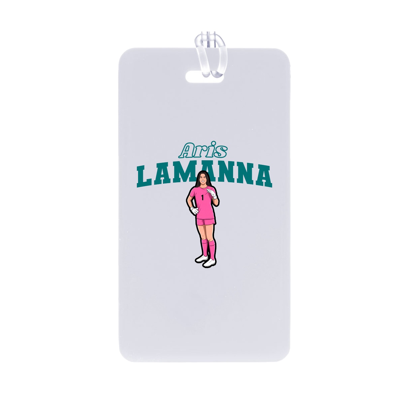 Bag Tag — Name Arch in Classic