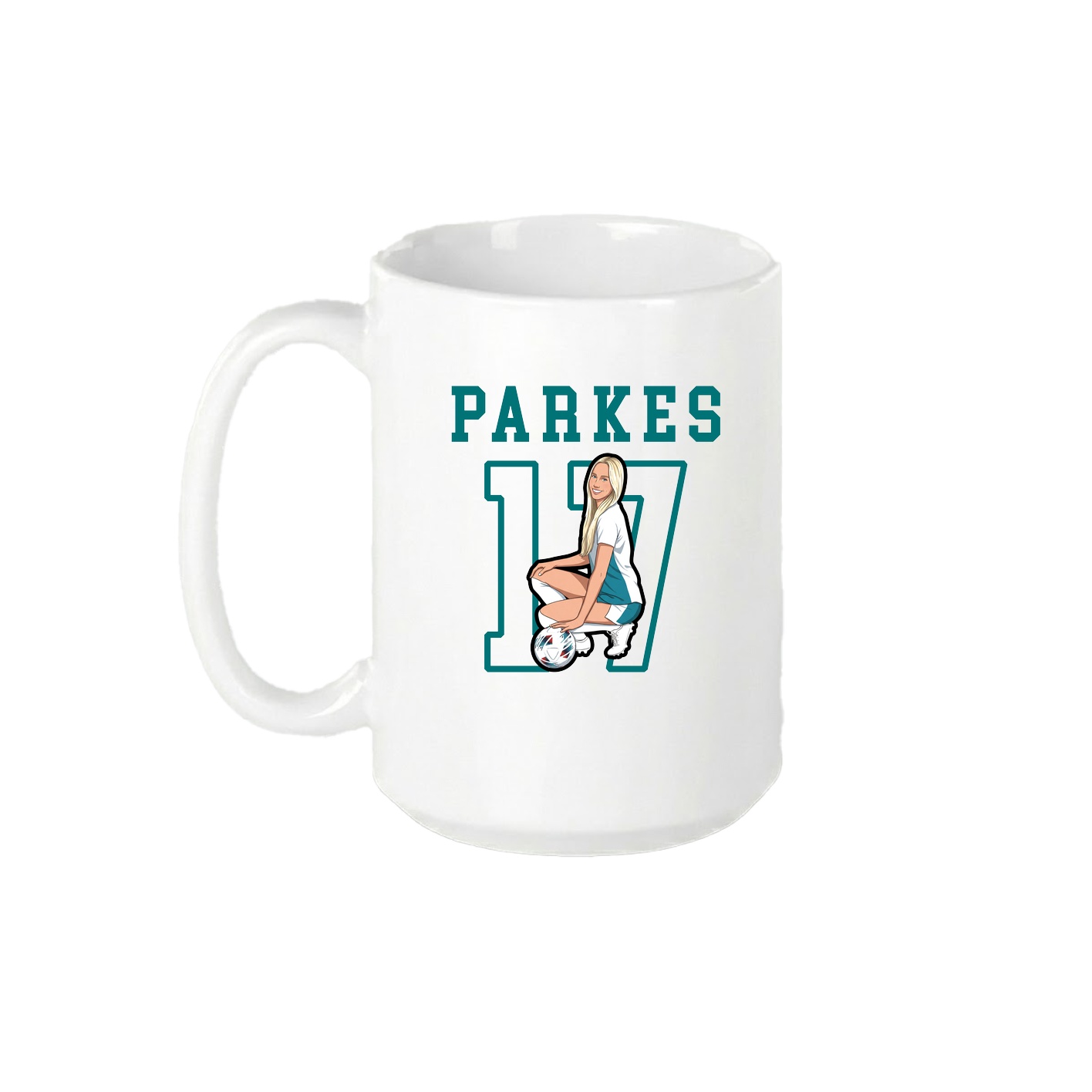 15oz Coffee Mug — Shirsey in White
