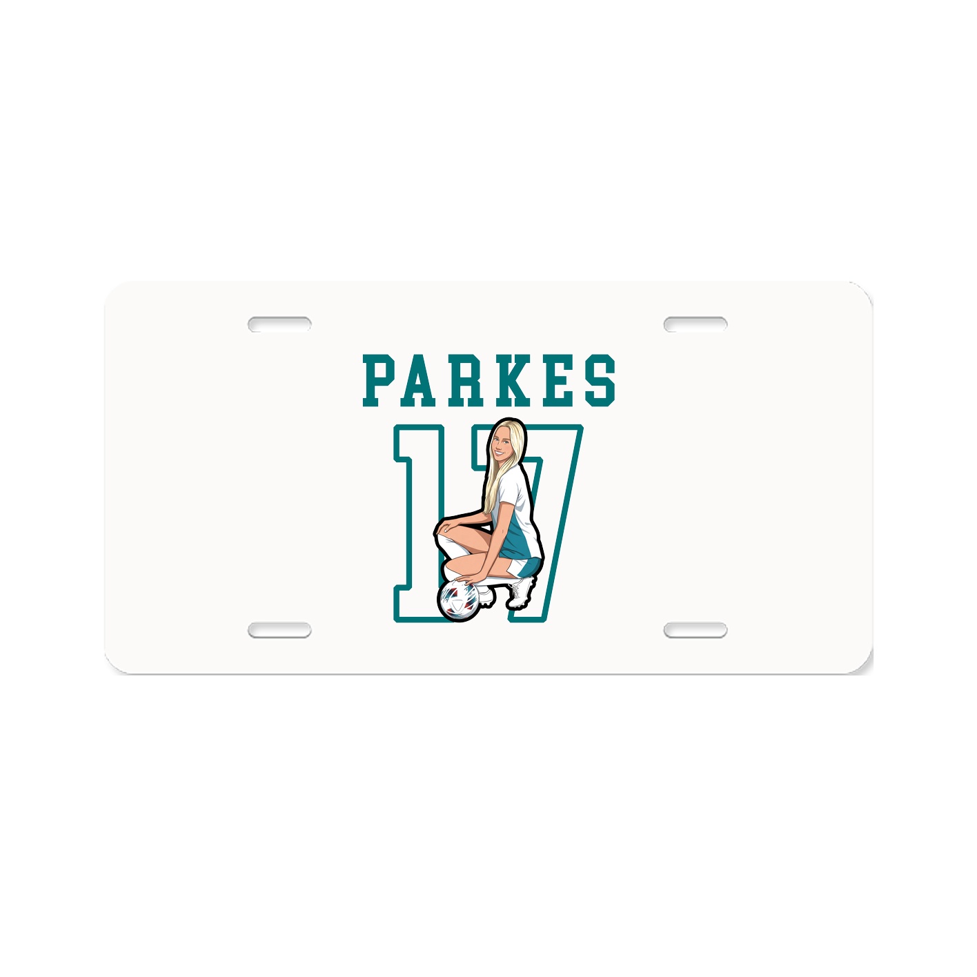 License Plate — Shirsey in Classic