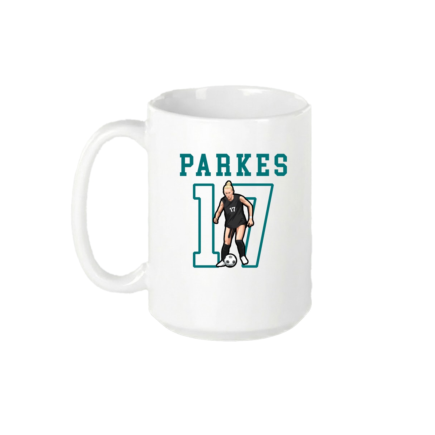 15oz Coffee Mug — Shirsey in White