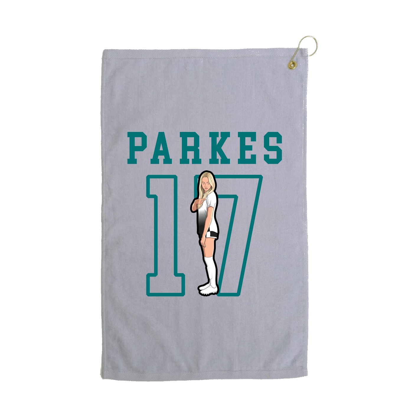 Golf Towel — Shirsey in Grey