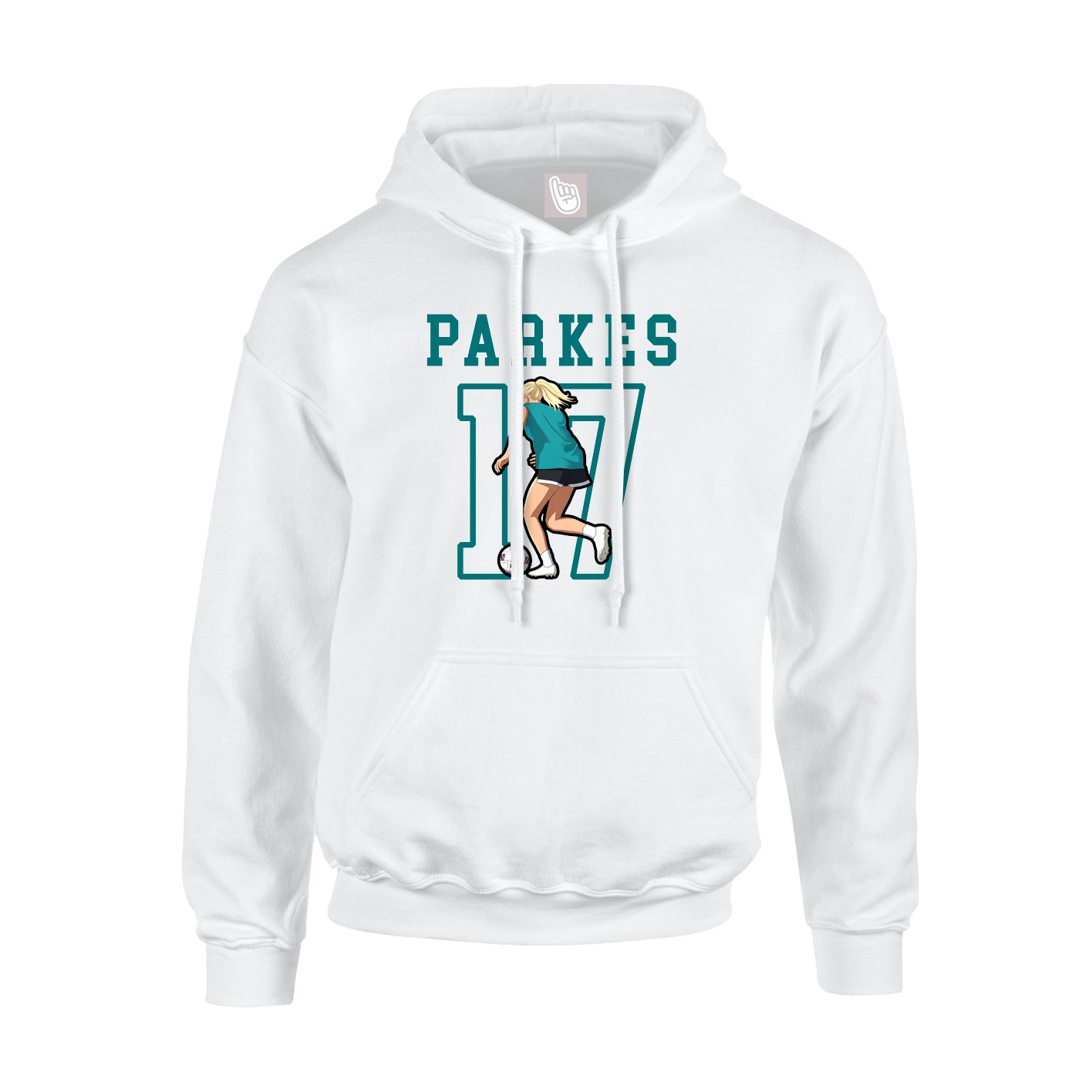 Youth Hoodie — Shirsey in White