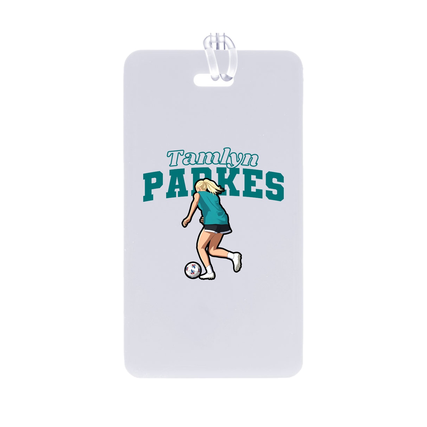 Bag Tag — Name Arch in Classic