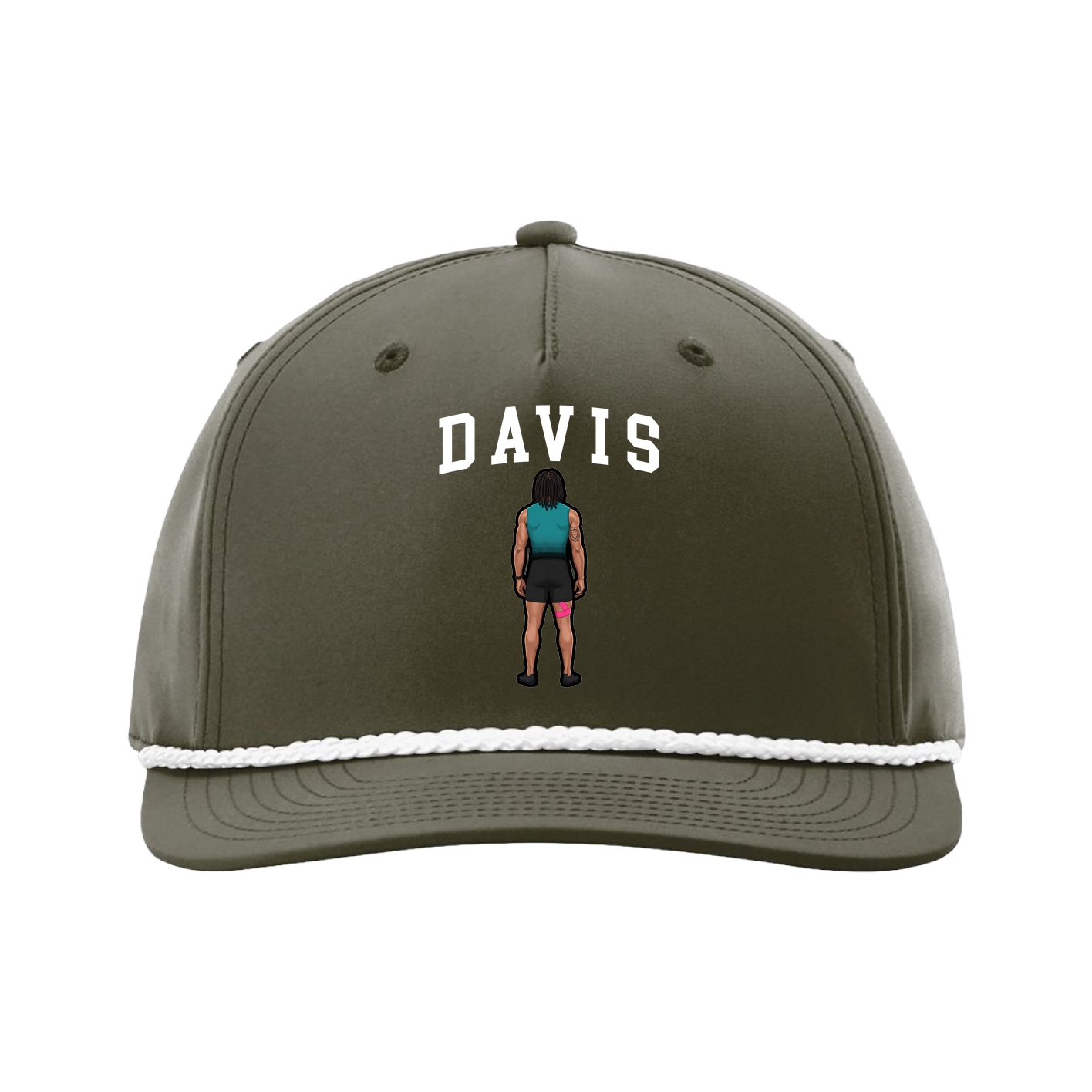 Five-Panel Classic Rope Cap — Shirsey in Green