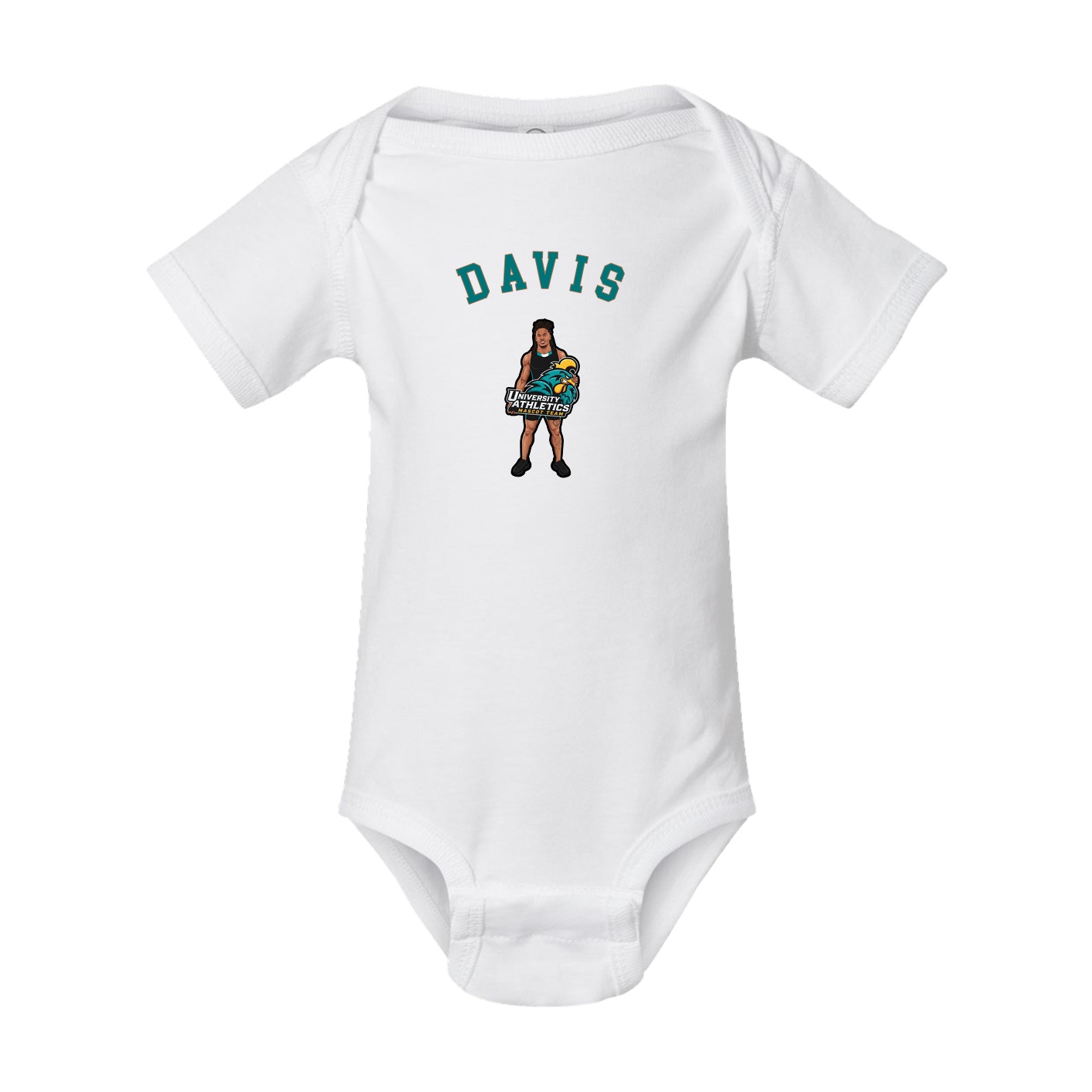 Baby Onesie — Shirsey Arch in White