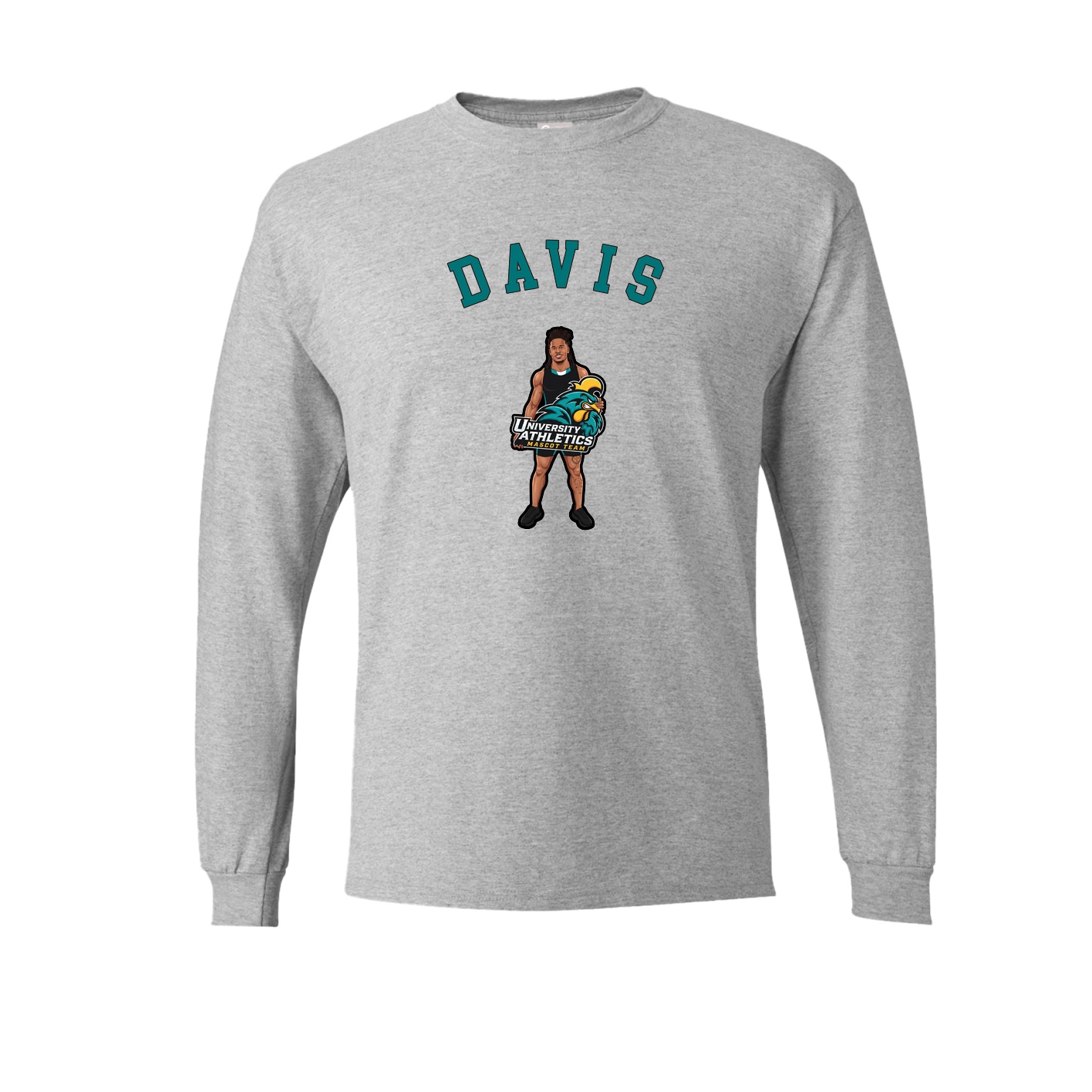 Long Sleeve Tee — Shirsey Arch in Grey