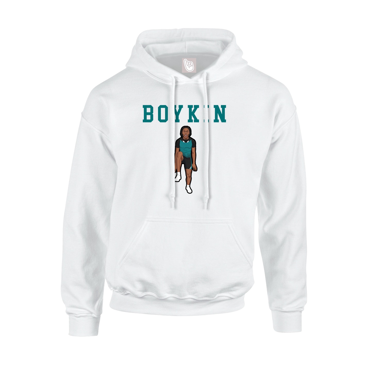 Hoodie — Shirsey in White