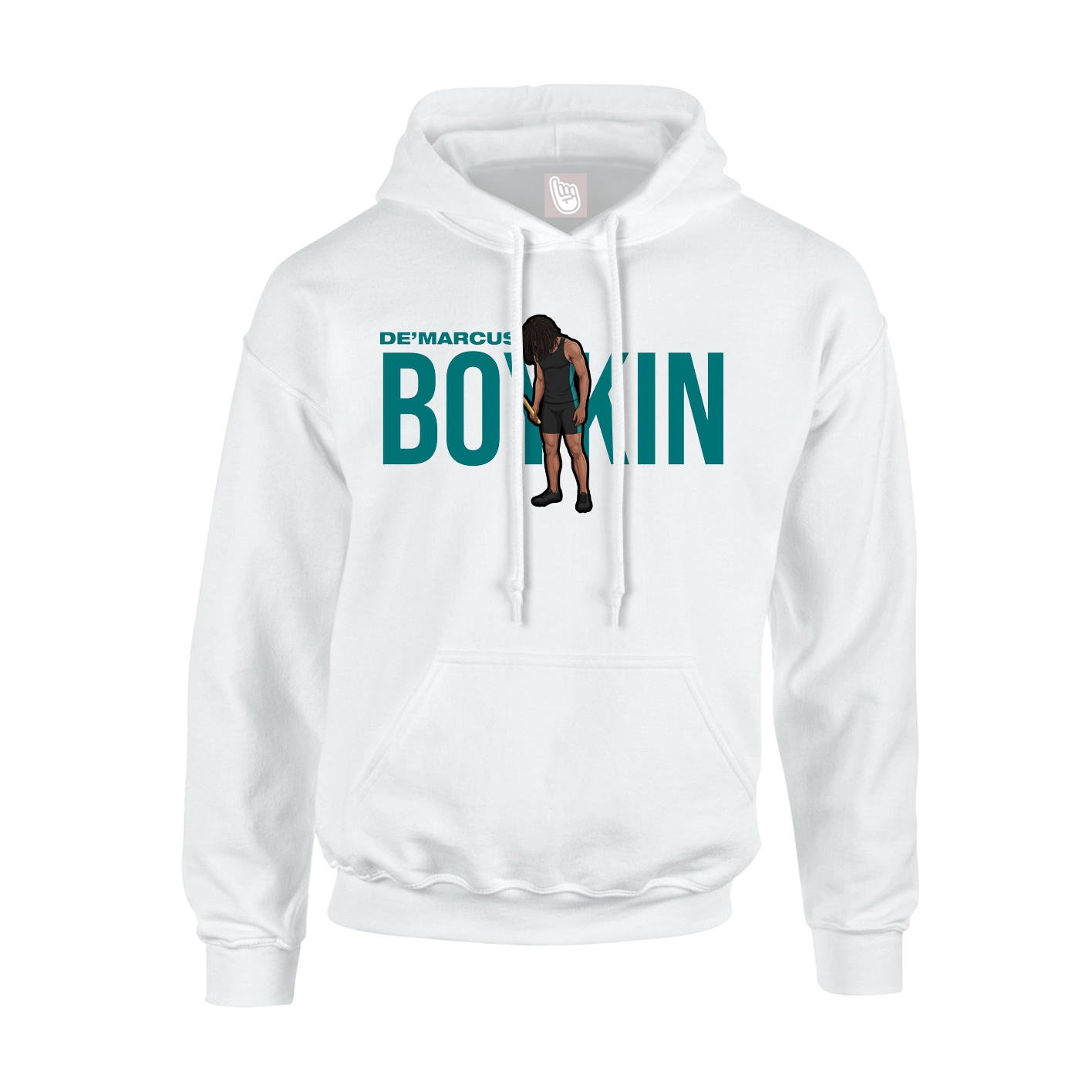 Hoodie — Player Name in White