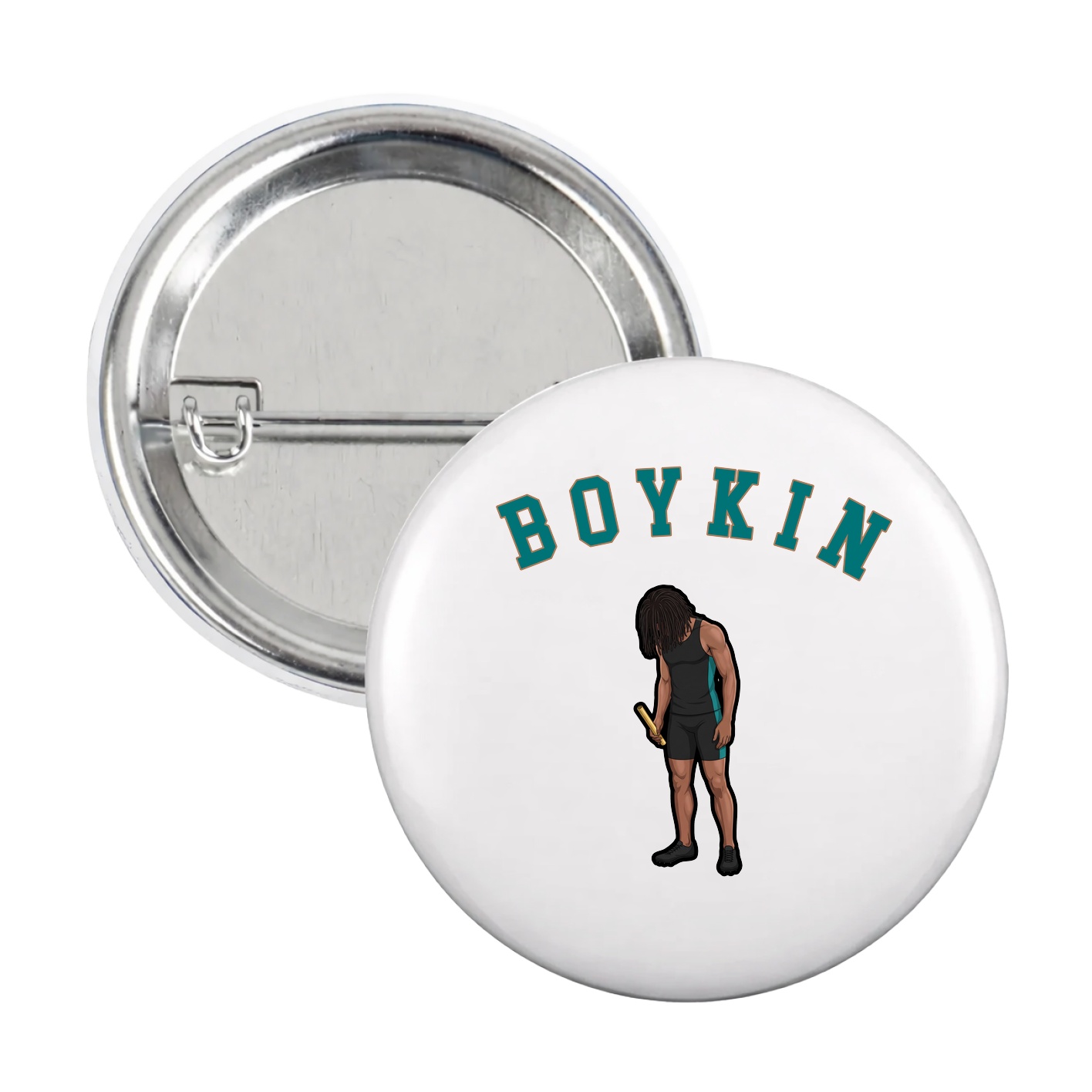 Game Day Button — Shirsey Arch in White