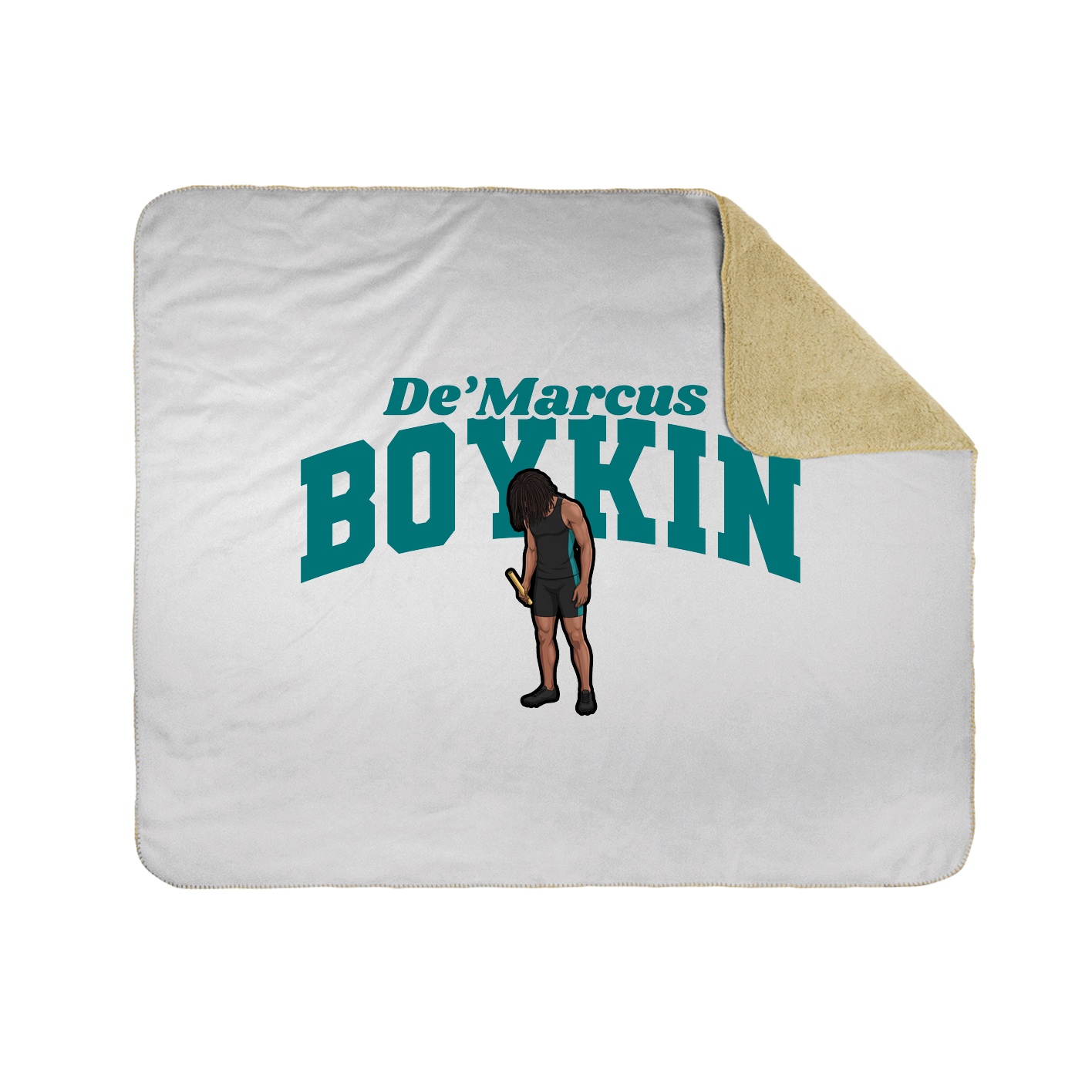 Throw Blanket — Signature Arch in White