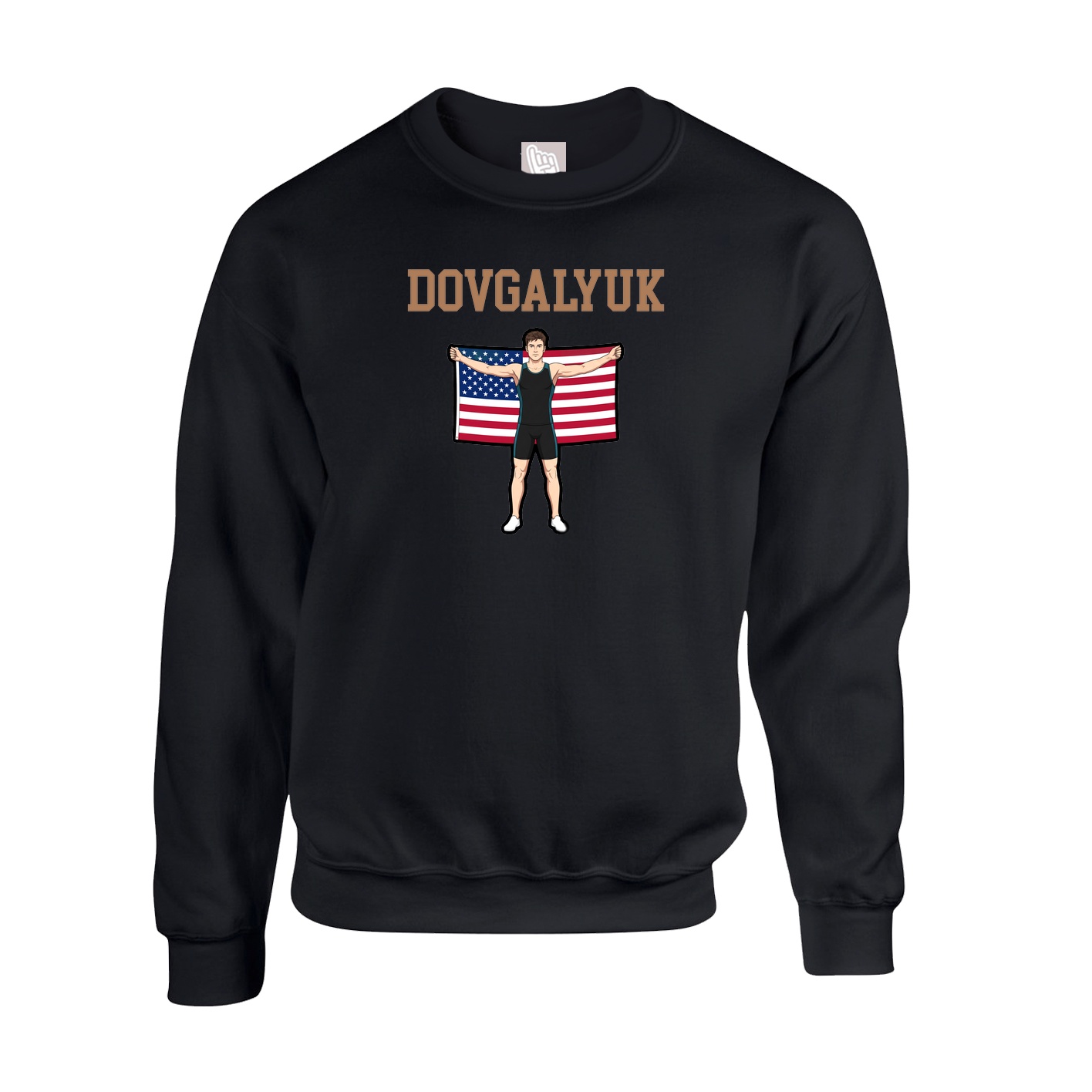 Fleece Crew — Shirsey in Black