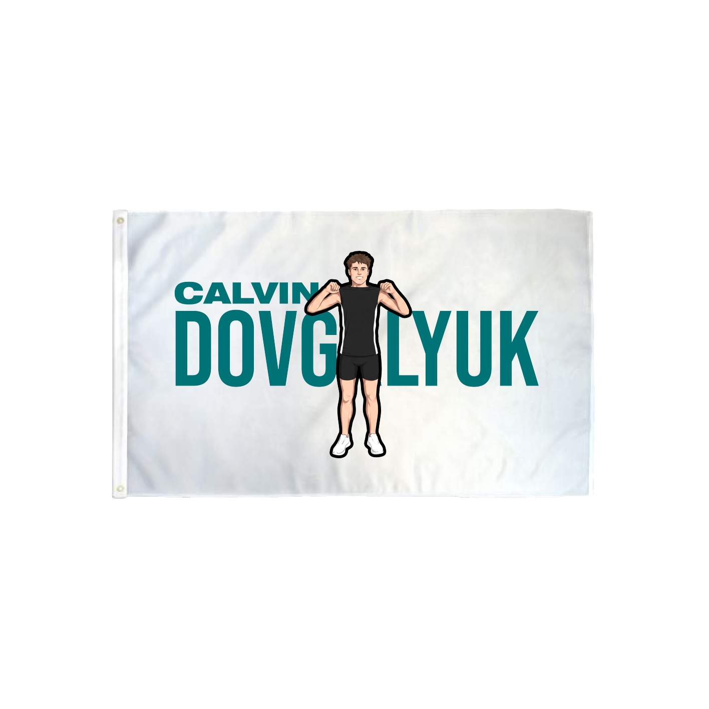 3x5 Flag — Player Name in Classic