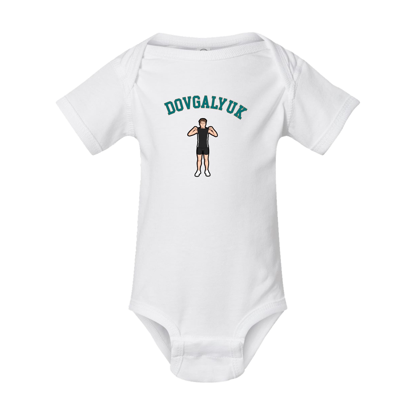 Baby Onesie — Shirsey Arch in White