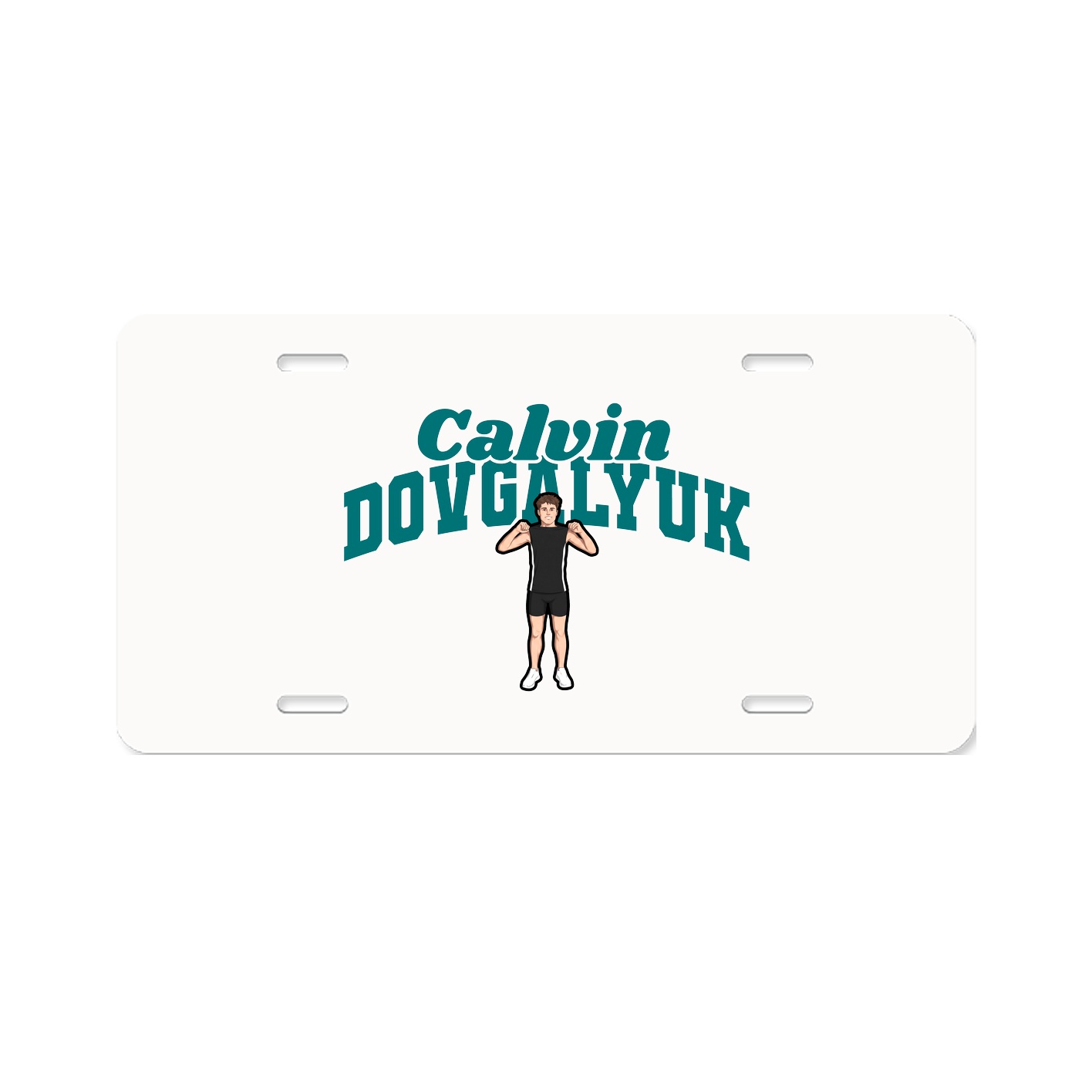 License Plate — Signature Arch in Classic