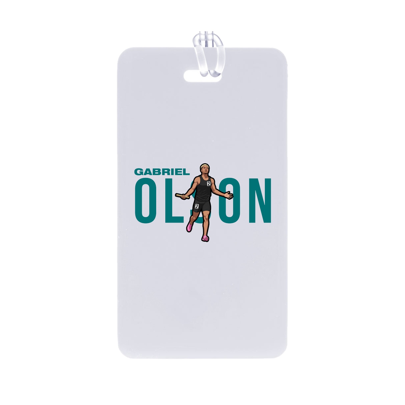 Bag Tag — Player Name in Classic