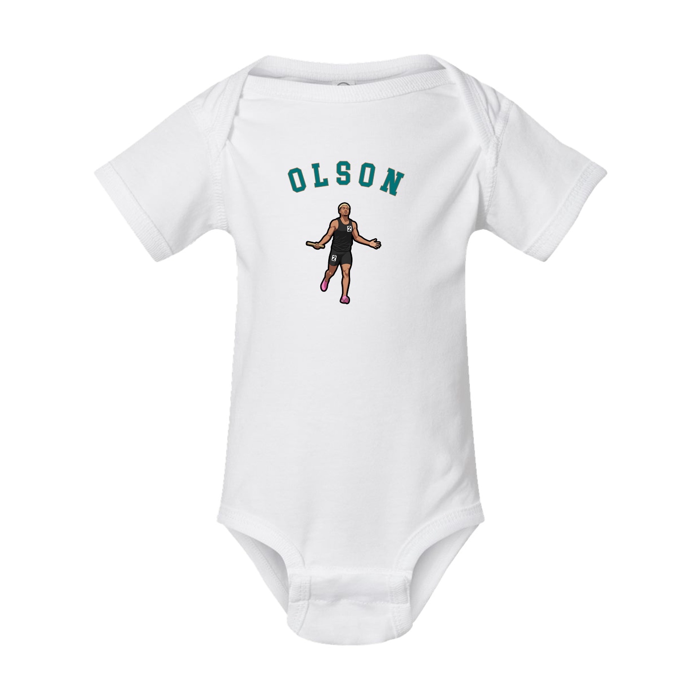 Baby Onesie — Shirsey Arch in White