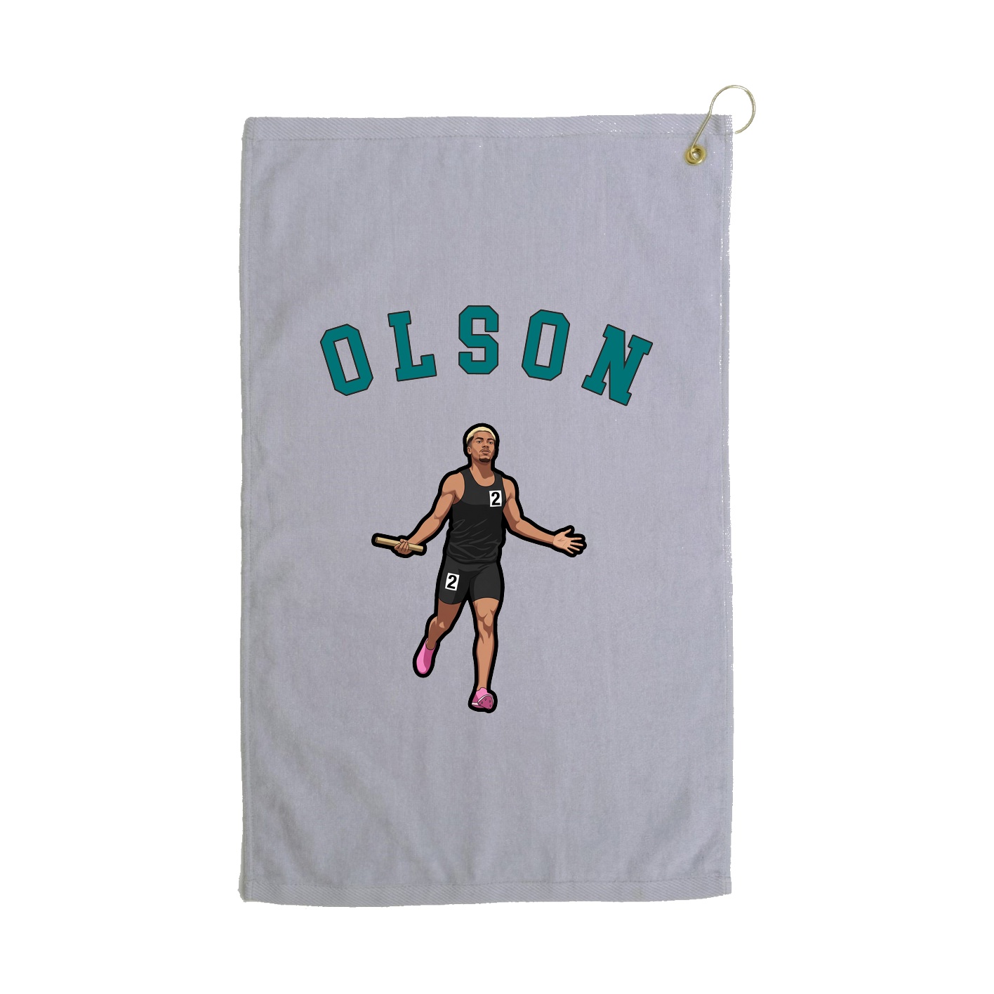Golf Towel — Shirsey Arch in Grey