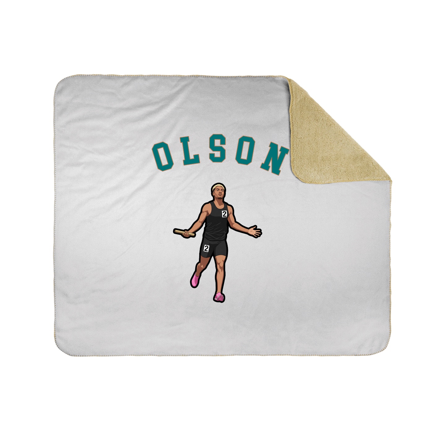 Throw Blanket — Shirsey Arch in White