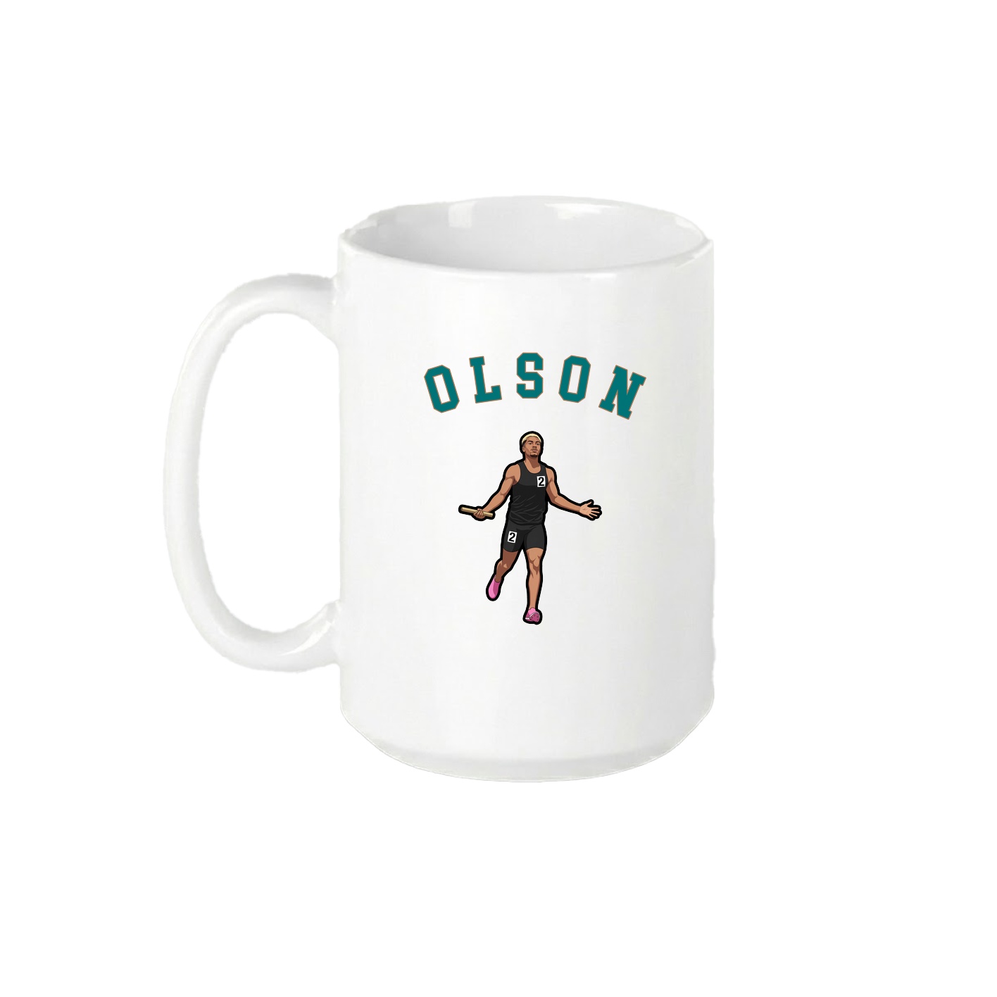 15oz Coffee Mug — Shirsey Arch in White