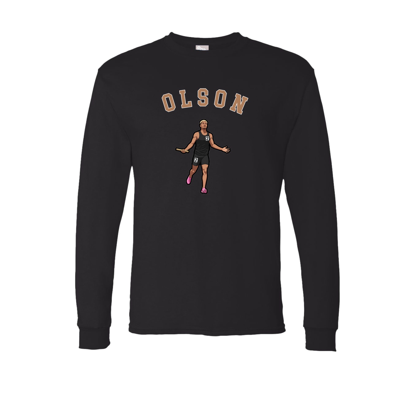 Long Sleeve Tee — Shirsey Arch in Black