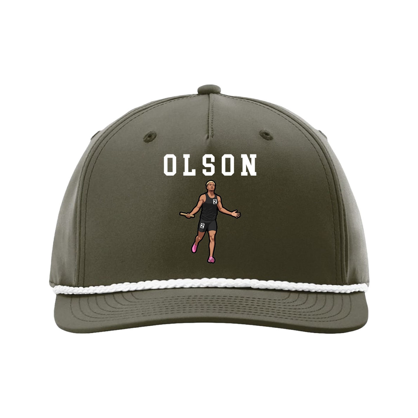 Five-Panel Classic Rope Cap — Shirsey in Green
