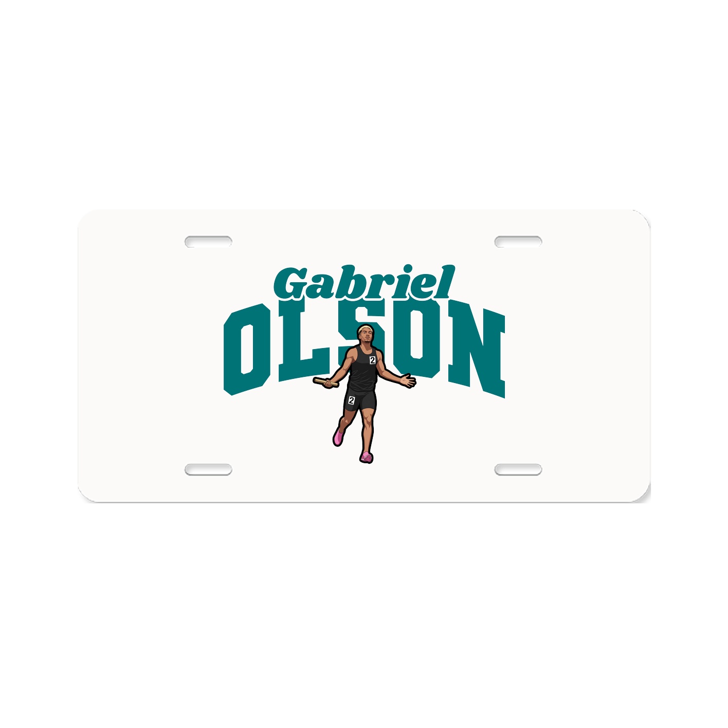 License Plate — Signature Arch in Classic