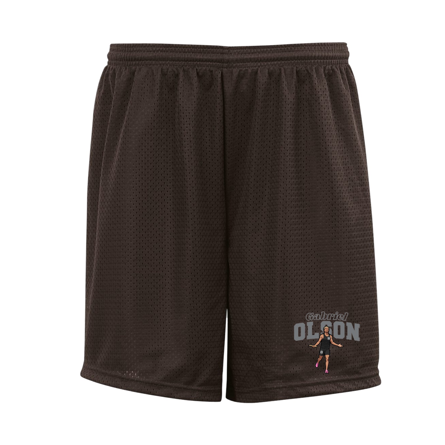 Shorts — Name Arch in Brown