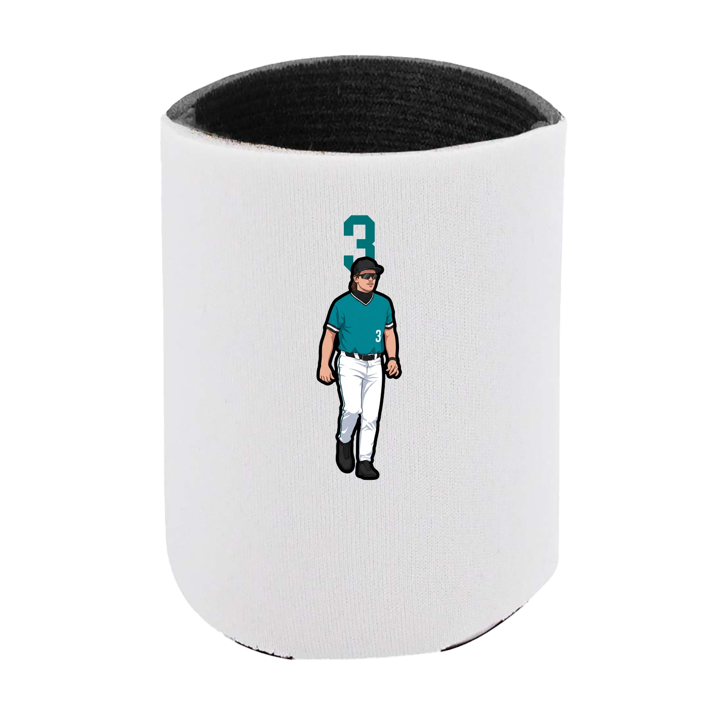 Can Holder — Number Top in White