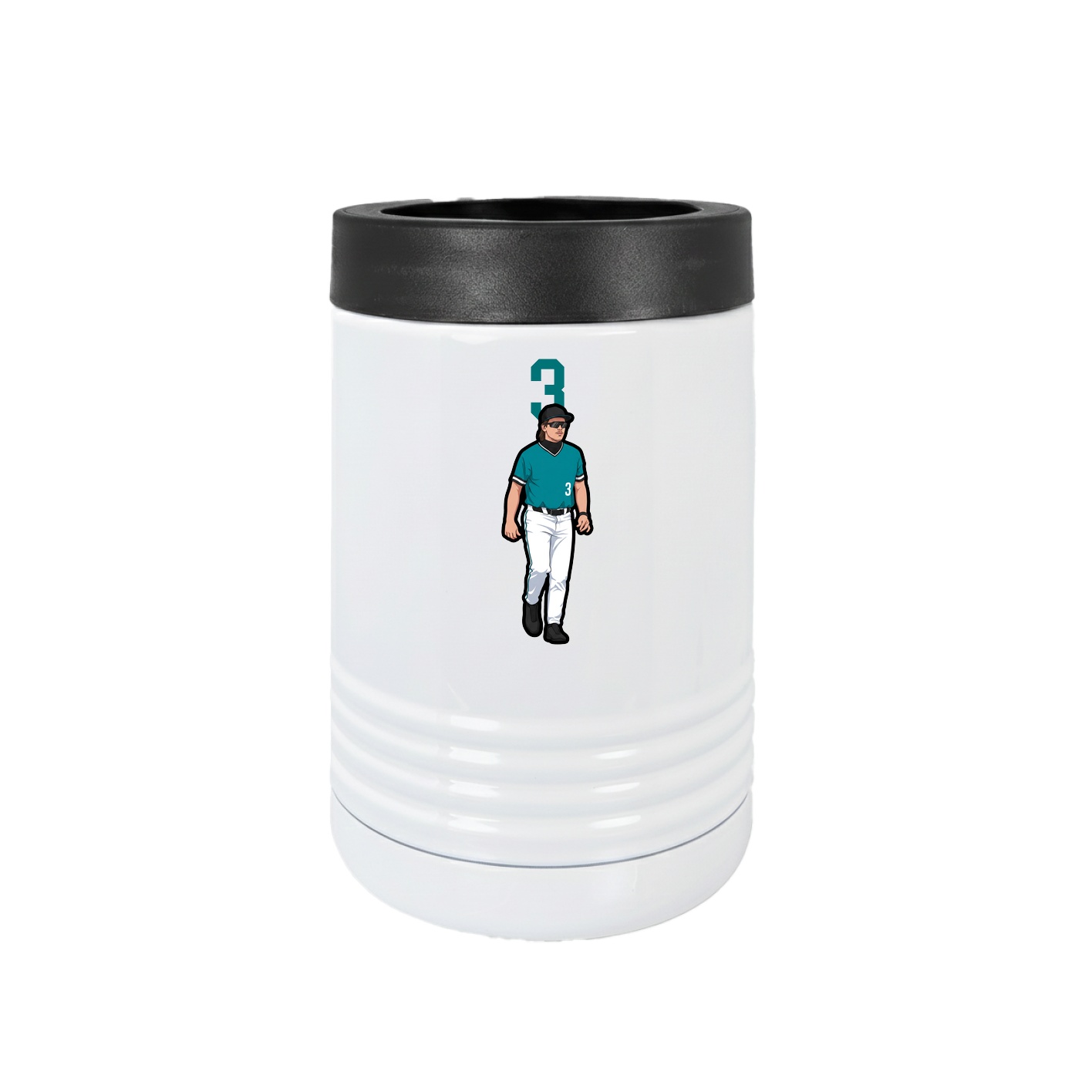 Beverage Holder — Number Top in White