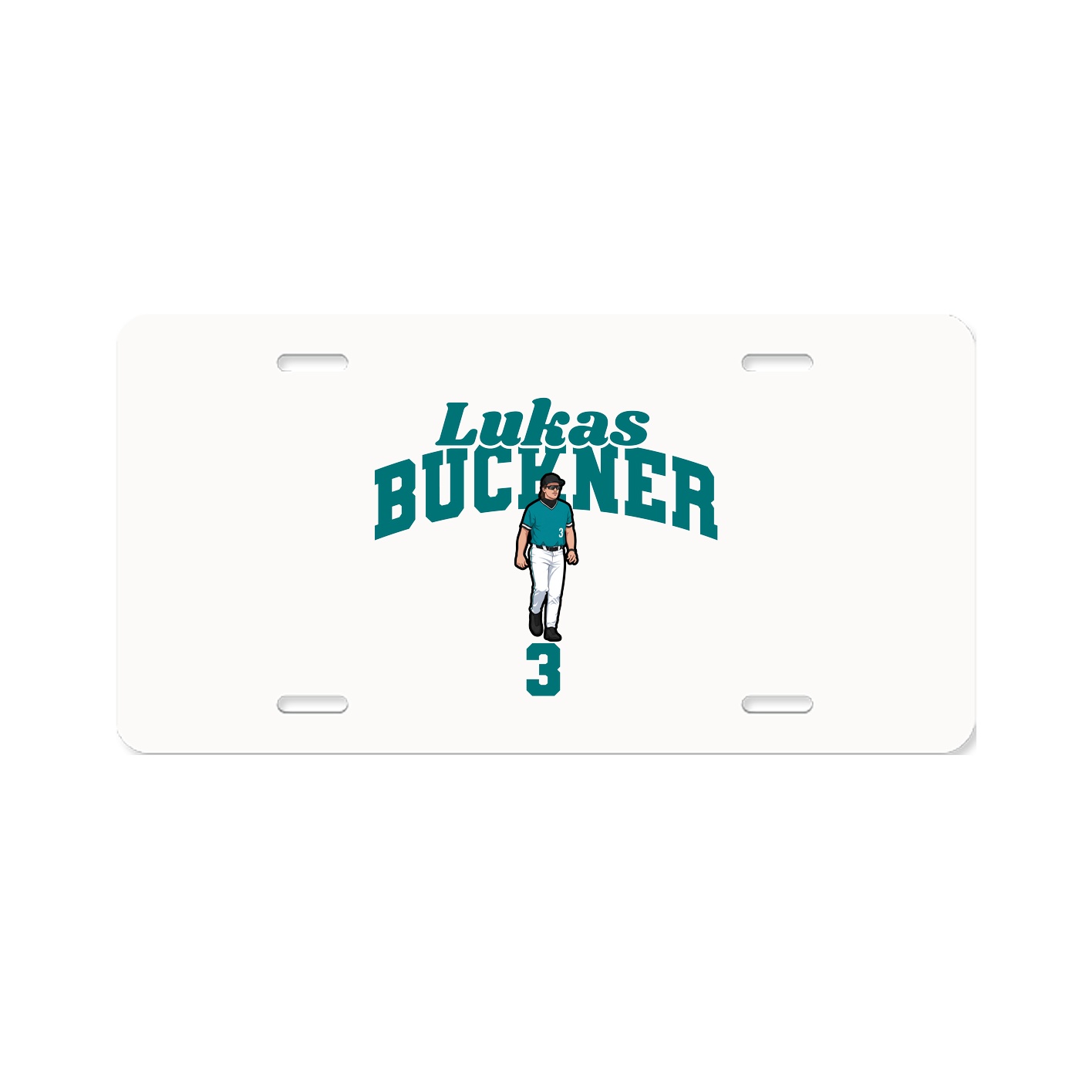 License Plate — Signature Arch in Classic