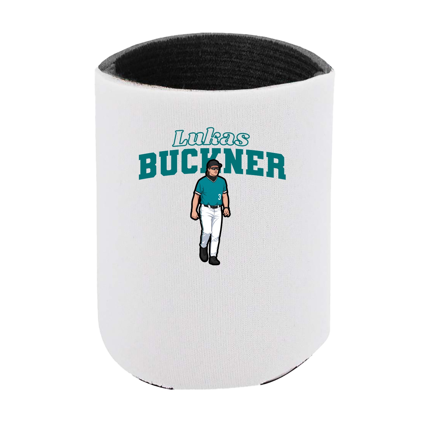 Can Holder — Name Arch in White