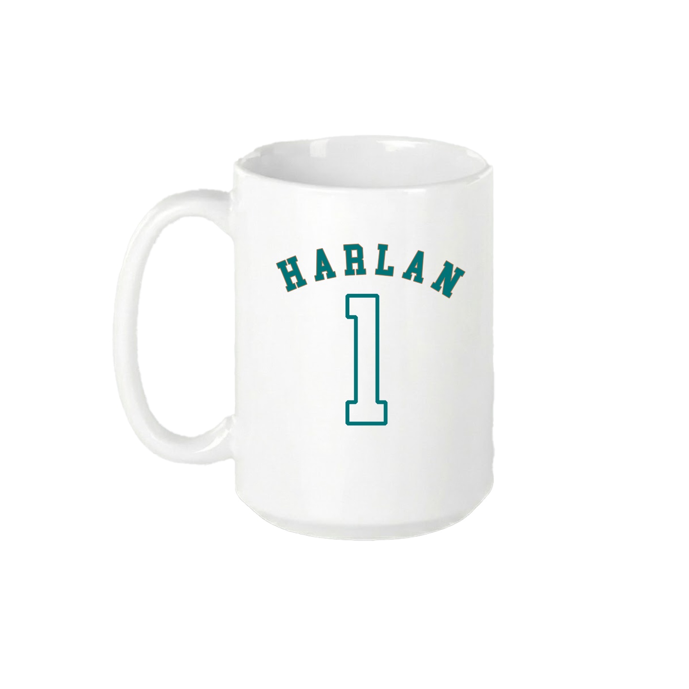 15oz Coffee Mug — Shirsey Arch in White