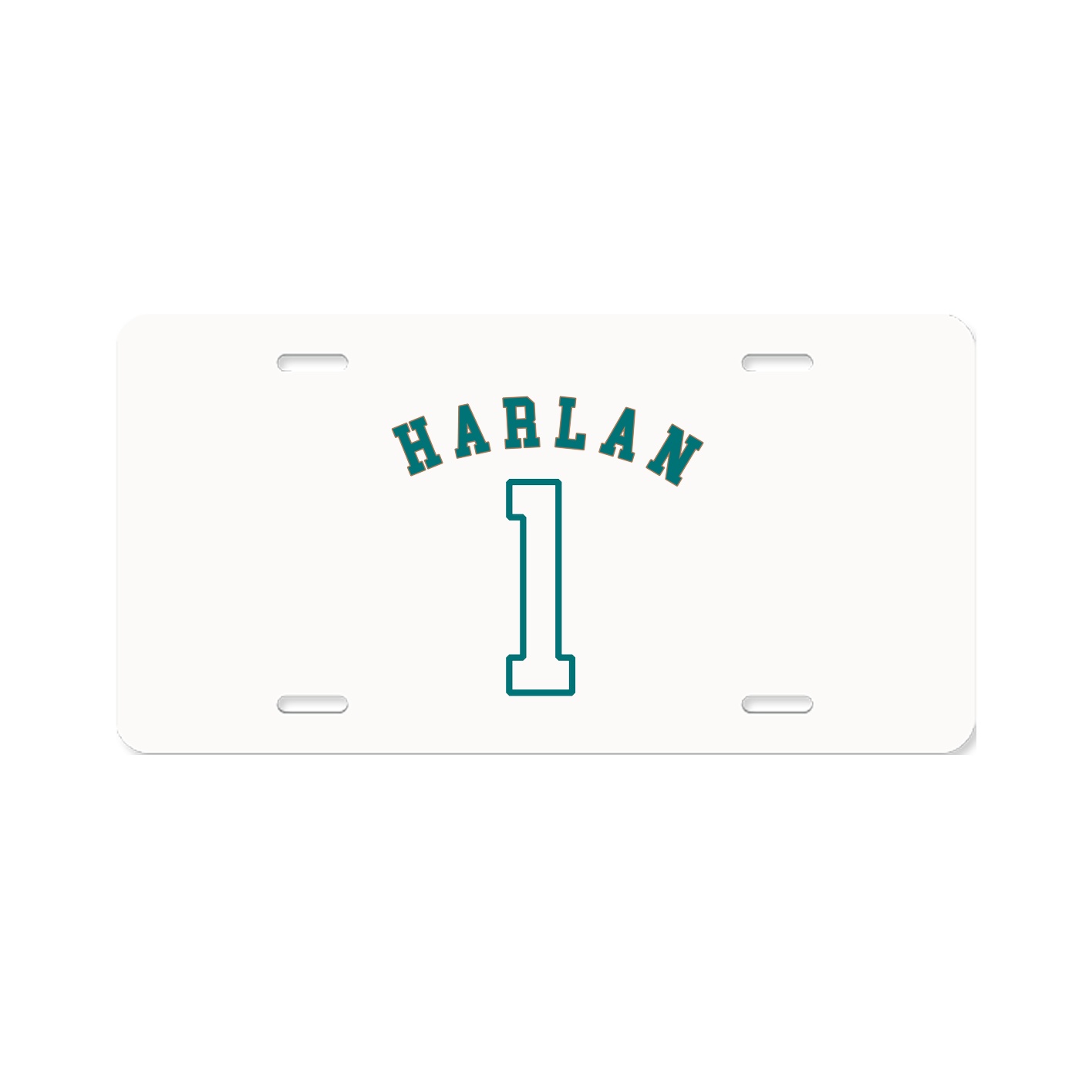 License Plate — Shirsey Arch in Classic