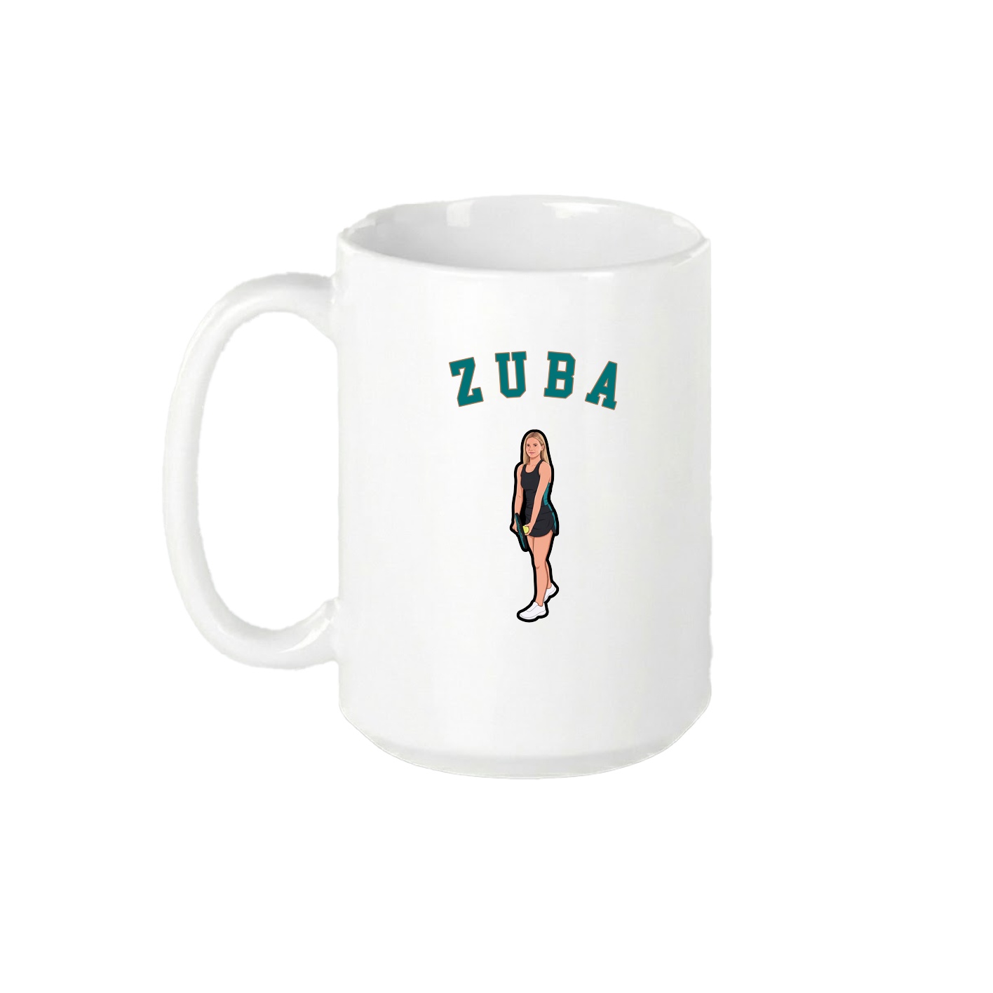 15oz Coffee Mug — Shirsey Arch in White