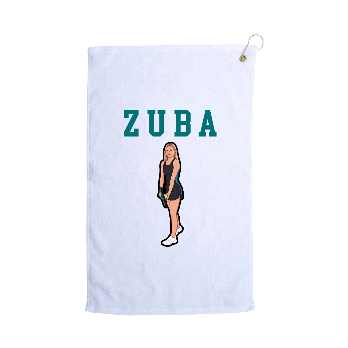 Golf Towel — Shirsey in White