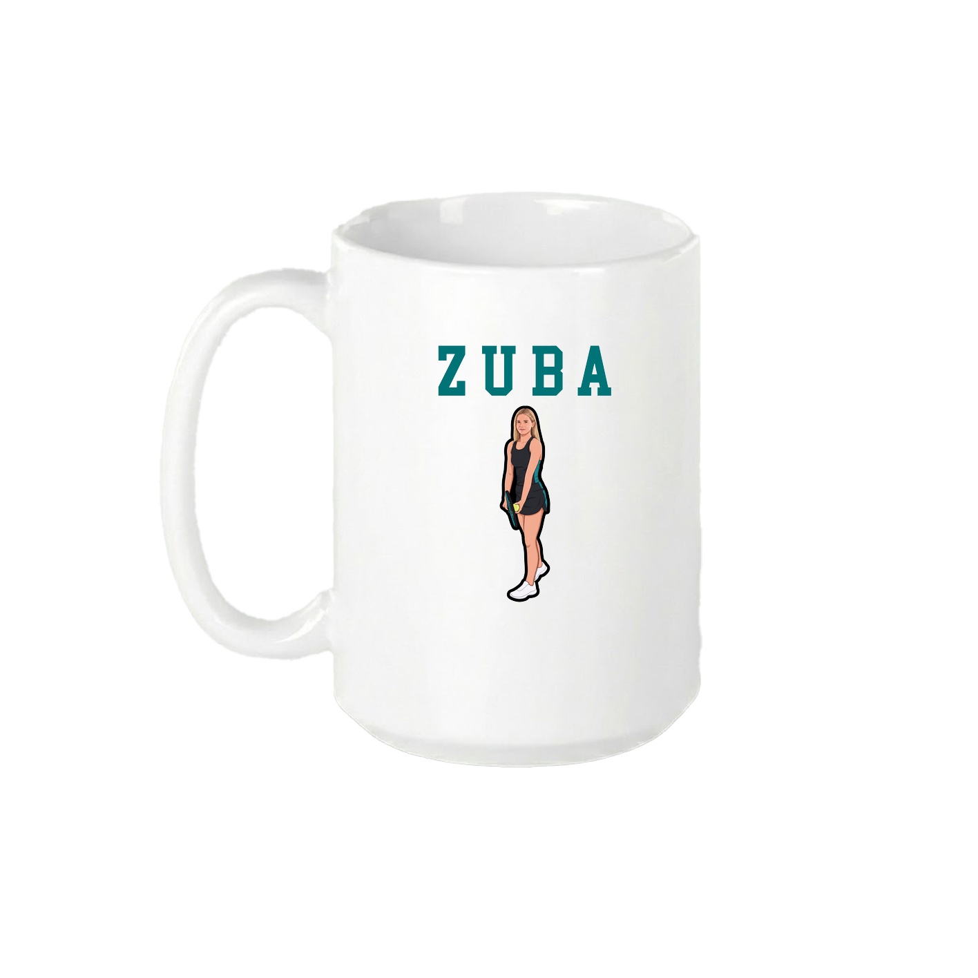 15oz Coffee Mug — Shirsey in White